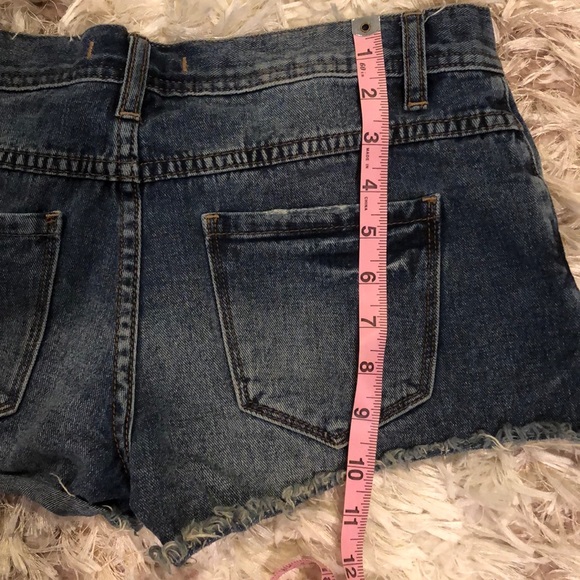 Free people frayed jean shorts - Picture 7 of 8